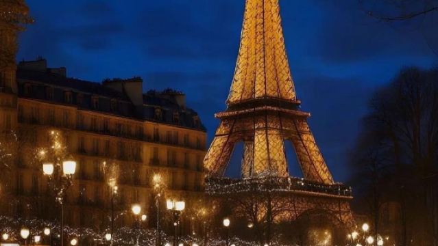 法國巴黎羅浮宮+杜樂麗+凱旋門+艾菲爾鐵塔包車一日遊