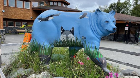 美國阿拉斯加州安克雷奇全景俯瞰+鏡湖+地震公園+動物園一日遊