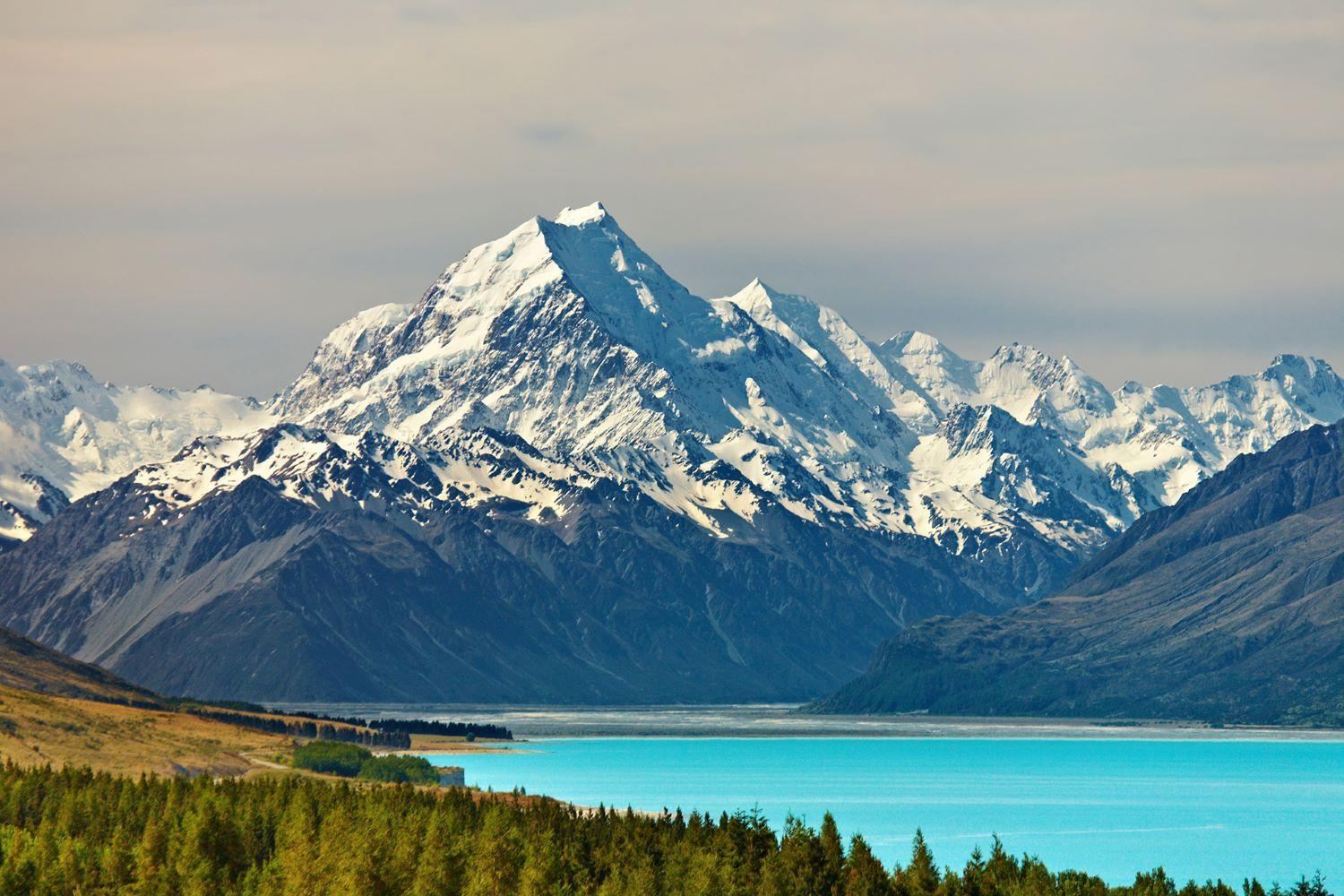 Gray Line Tagesausflug ab Queenstown und Christchurch, Neuseeland: Mount Cook und Lake Tekapo