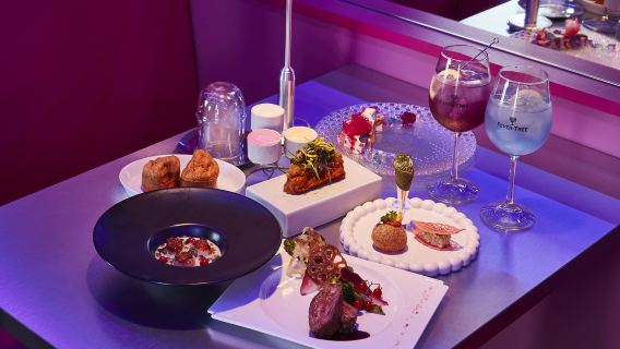 [FUTURE TRAIN KYOTO DINER & CAFE] [Souvenir Included] Future Imagination Package - Choose One Dining Voucher