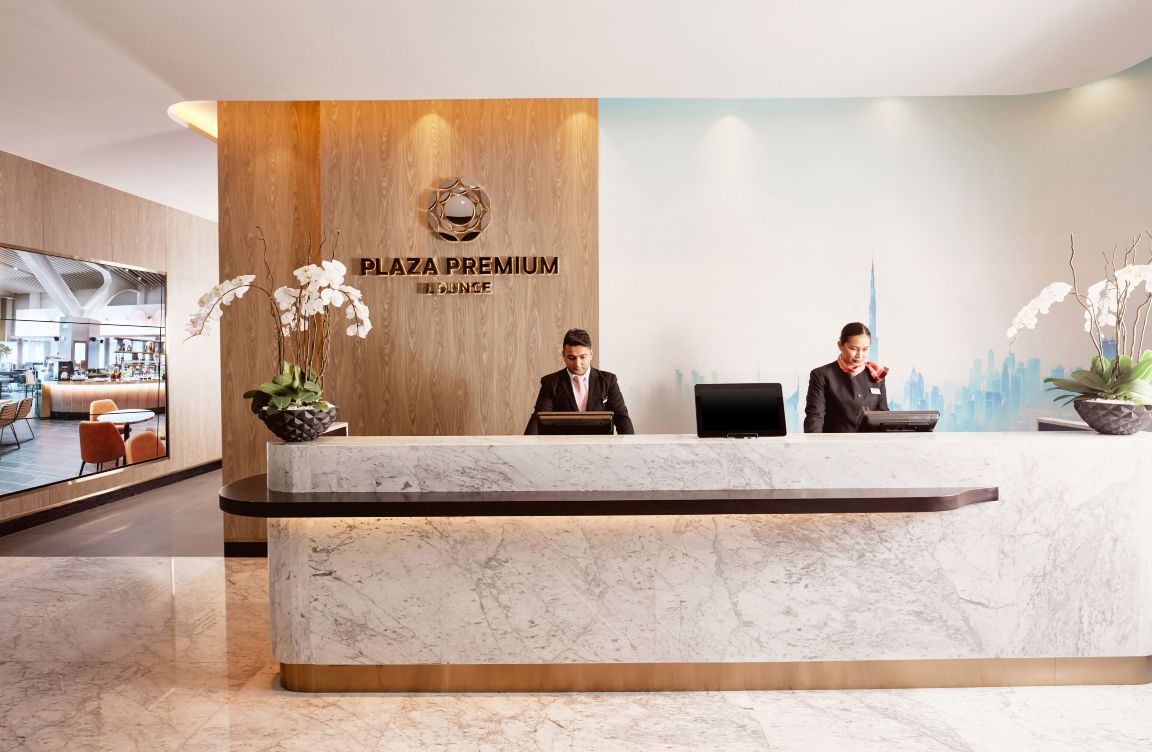 Dubai International Airport (DXB) Plaza Premium Lounge Service