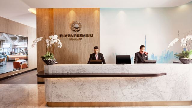 Internationaler Flughafen Dubai (DXB) Plaza Premium Lounge Service