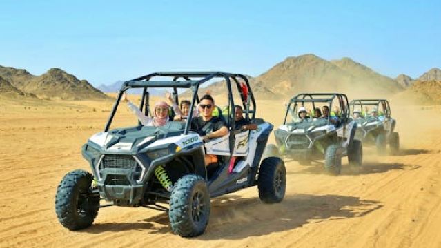 Sand buggy afternoon experience in the Sahara of Hurghada