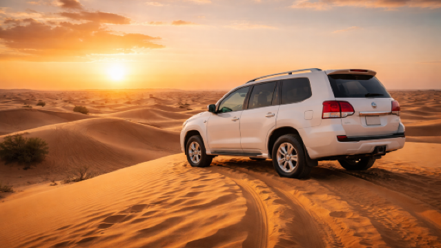 ドバイ 砂漠のサーフィン：ダニーバッシング＆サンドボーディングアドベンチャー with BBQディナー