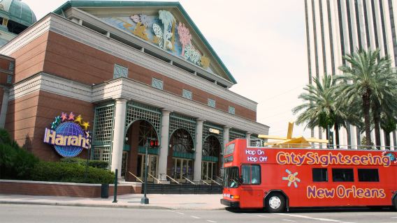 Tur bus wisata hop-on hop-off di New Orleans (City Sightseeing New Orleans Hop-on Hop-off Bus Tour)