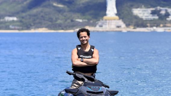 Jetski selvkørsel til Guanyin i Sydkinahavet (ca. 3 timer tur-retur)