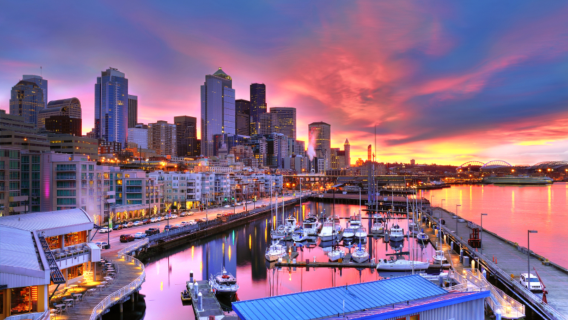 Amerika Syarikat Seattle - Pantai Pike - Apresiasi Kaca Menara Needle - Taman Kerry - Sewaan Peribadi - Tidak Termasuk Tiket Masuk