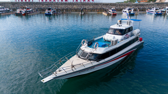 Kapal cepat premium ber-AC dari Bali ke Nusa Penida