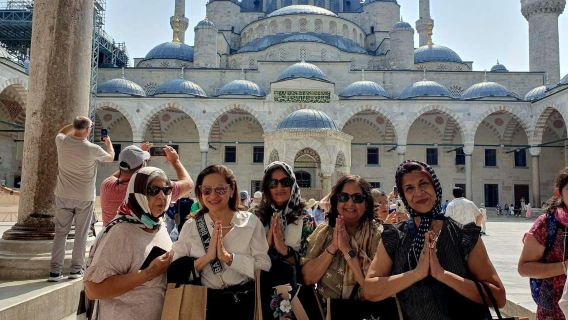 Istanbul Hagia Sophia, Den Blå Moske, Basilika Cisterne & Hippodrom Guidet Tur