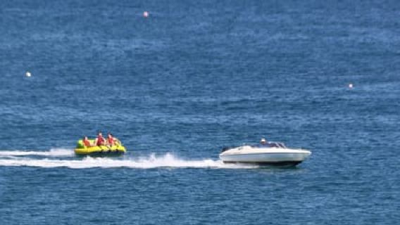 Inflatables at Praia da Luz