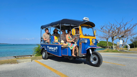Popular Okinawa tuk-tuk featured experience (with guide)