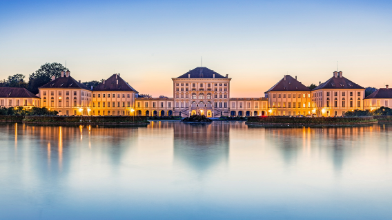 【ドイツ1日周遊】ブルッテンブルク+ニンフェンブルク宮殿公園+ニンフェンブルク宮殿+植物園