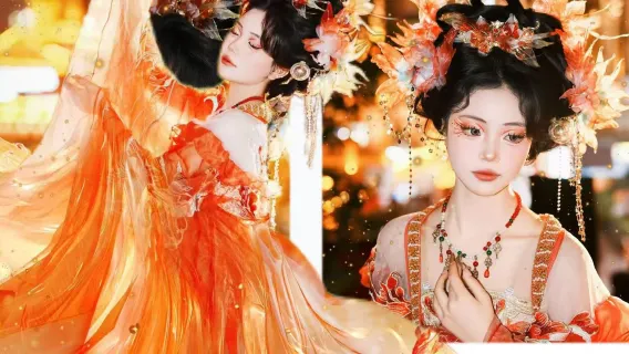 Experiencia de alquiler y fotografía de hanfu en Hongya Cave de Chongqing (experiencia cultural china + fotografía en vestimenta tradicional Trip Moments + sesión fotográfica en exteriores + múltiples estilos para elegir + variedad de trajes exquisitos + servicio de alta calidad)