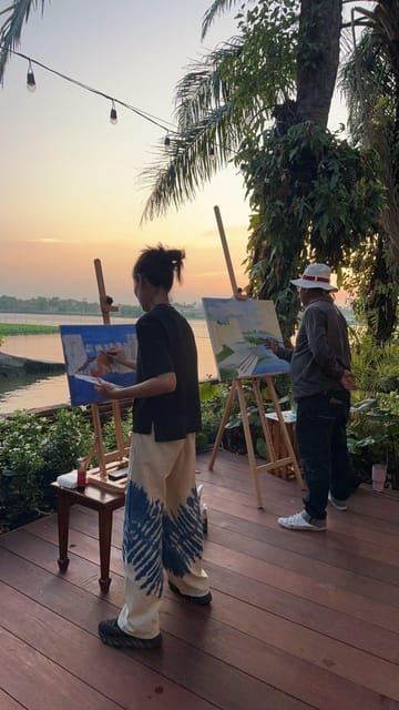 Painting by the River - Kalanan Riverside Resort
