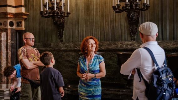 Turín: Visita guiada en grupos pequeños al Palacio Real de Saboya