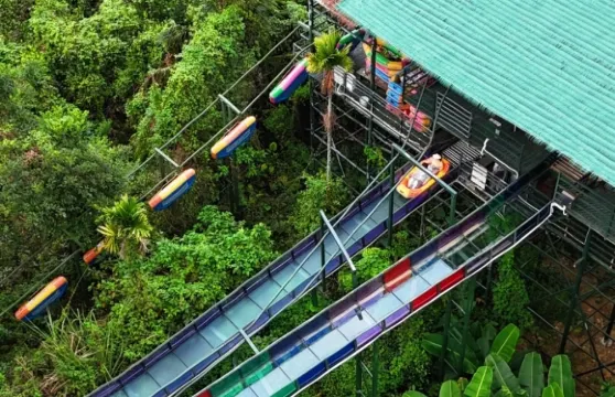 呀諾達（含來回纜車）或檳榔谷或南灣猴島（含過海索道）