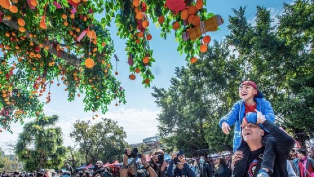 Hong Kong Lunar New Year Special | Lam Tsuen Wishing Festival Carnival + Float Parade Exhibition + Dim Sum Lunch