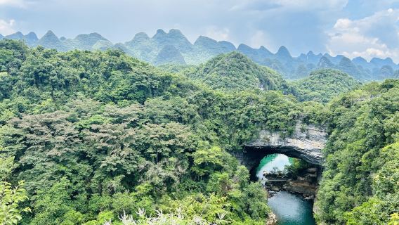 【8人小團｜私家團】柳州鹿寨香橋岩溶+中渡古鎮響水瀑布一日遊