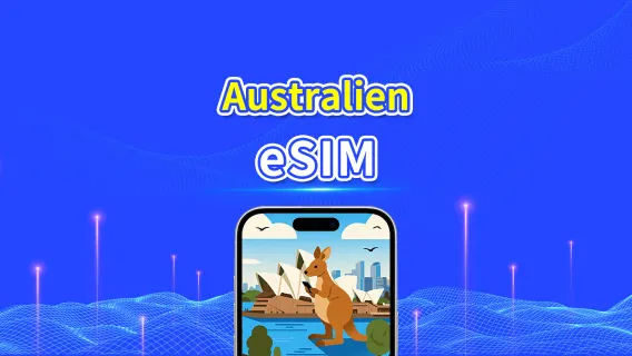 Australien eSIM | 5G/4G | Tägliches/Gesamtdatenpaket | 1-30 Tage | Billing nach natürlichem Tag | QR-Code