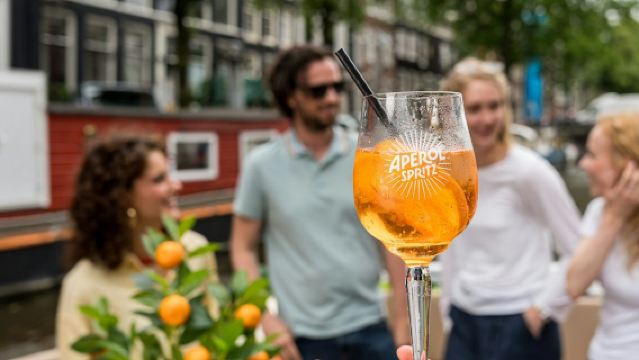 Amsterdam: Aperol Spritz Kanalkreuzfahrt