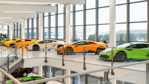 Muzeum Samochodów Lamborghini: Bilet wstępu + symulacja jazdy