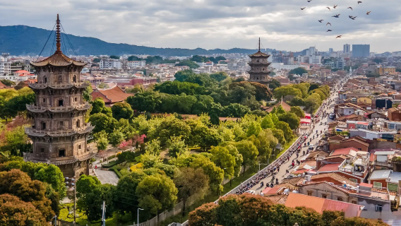6人團泉州非遺館親子遊+泉州少林寺+西街+海交館+蟳埔村含簪花