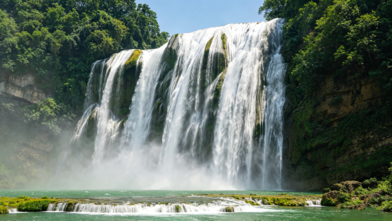 [Pengangkutan Pintu ke Pintu dari Bandar] Lawatan Sehari 1-8 Orang ke Air Terjun Huangguoshu & Pemandu Profesional & Lokasi Penggambaran 'Journey to the West'