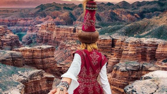 Kazakhstan - Almaty Charyn Canyon + Kolsai Lake private day tour