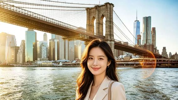 Jelajah New York dalam sehari | Pelayaran Patung Liberty, Pentas Pandangan Puncak Dunia/15 orang percutian berkumpulan