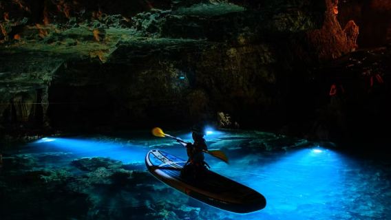 Ekspedisi Gua Jantung Bumi Baiyu | Sungai Bawah Tanah Suhu Malar, Pengembaraan Papan Dayung Gua