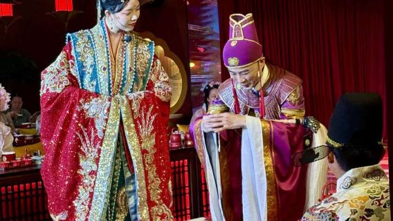 Banquete Real do Palácio Yongle em Pequim - Aprecie performances enquanto saboreia a gastronomia — Participe de um banquete imperial da Dinastia Ming da China Antiga