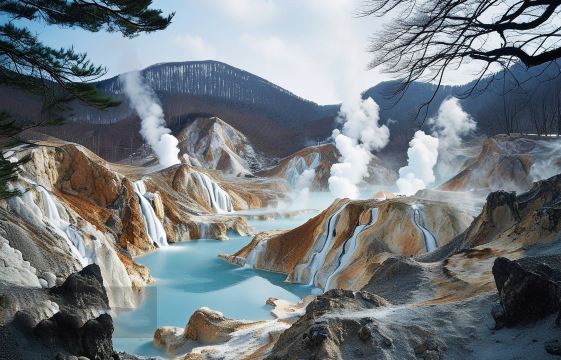 Noboribetsu Lake Toya & Lake Shikotsu Ice Festival Limited 1-day