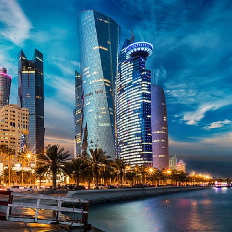 Halbtagesausflug in Doha, Katar: Klassische 4-stündige Transfertour mit chinesischem Reiseleiter am Flughafen Doha