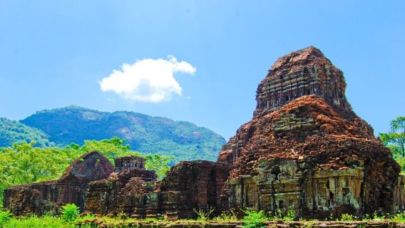 My Son ruins + Da Nang + night in Hoi An Visit two world heritage sites ( Lunch + Dinner )