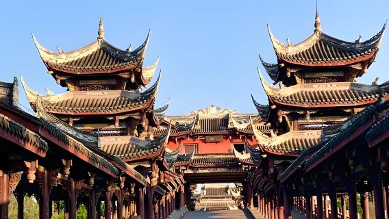 Chengdu Dujiangyan + Huanglongxi one-day tour(Millennium Water Conservancy Project|Thousand-year-old town