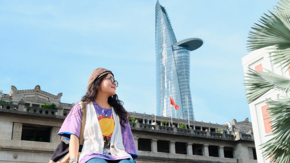 Lawatan Separuh Hari Bandar Ho Chi Minh + Pejabat Pos Pusat Saigon + Istana Penyatuan Semula + Katedral Notre Dame