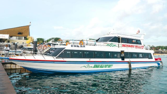 Fast Boat Ticket between BALI (Sanur Harbour) and NUSA PENIDA