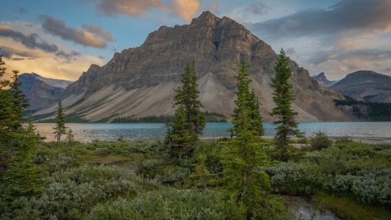Calgary: Crowfoot, Bow-Peyto Lake, Marble Canyon Tagesausflug