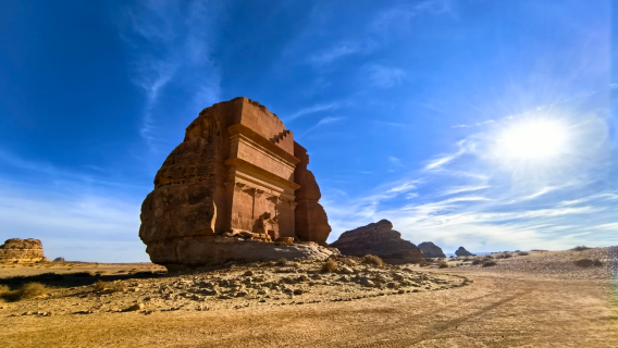 AlUla + Hegra + Elephant Rock + Old Town Market + VIP Private Charter 1-day Tour