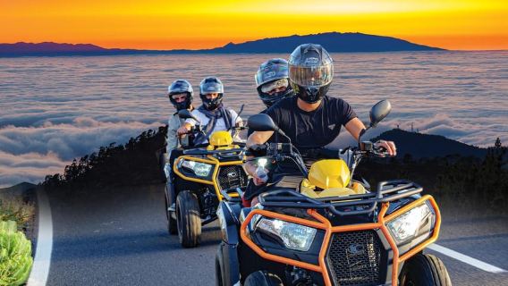 Tenerife: tour guidato in quad sul Teide con bevanda