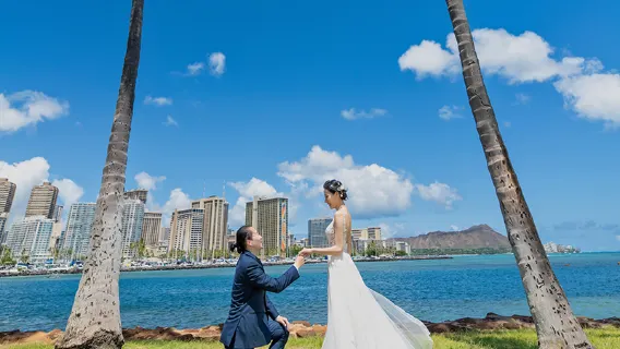 Momen Trip di Pulau Hawaii, Amerika[Foto Prewedding dan Momen Trip dengan Fotografer di Hawaii, Amerika]