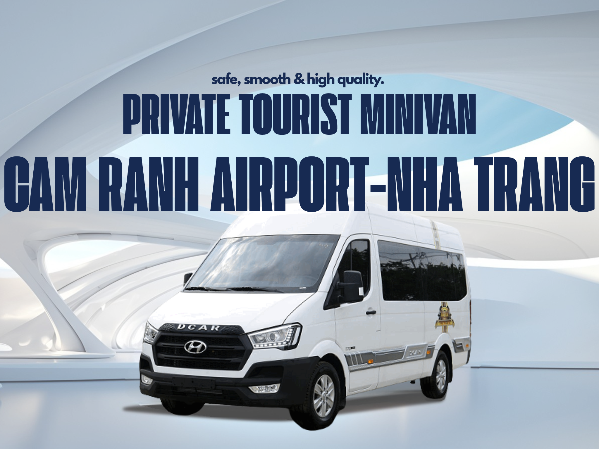 Cam Ranh International Airport – Nha Trang Route (And vice versa): Sedan, SUV, Limousine Transfer