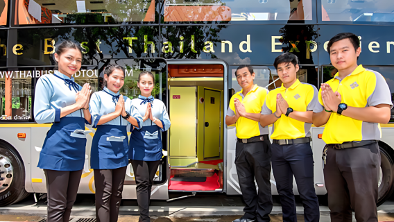 Tour en bus turístico gastronómico por Bangkok + bebidas