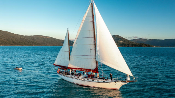 Whitsundays Sunset Sailing Cruise [Multiple Vessel Options + Self-Transfer to Pier Required]
