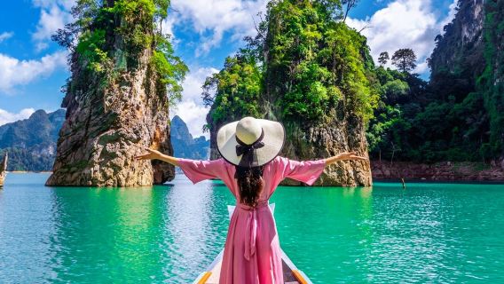 Пхукет: Индивидуальная однодневная поездка в Као Сок на лодке-лонгтейл.