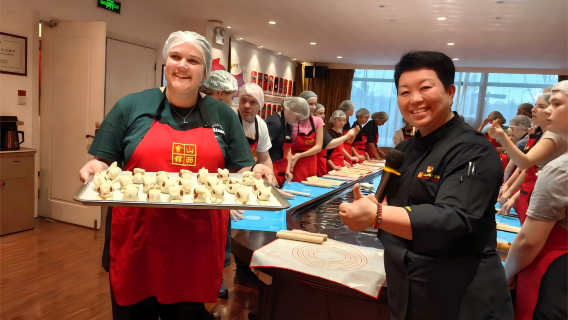 Shanxi noodle culture making experience activity