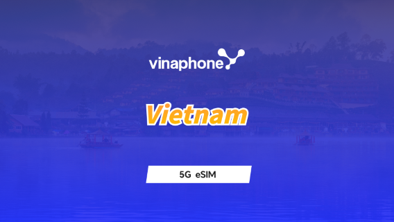 베트남 현지 eSIM | 비나폰 | 1~30일 일일/데이터 패키지 | 즉시 사용 가능 | QR 코드