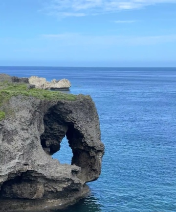 沖繩萬座毛+古宇利大橋+海洋博公園+沖繩鄉土村+美國村一日遊
