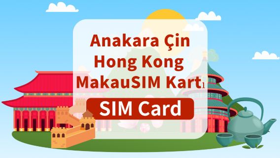 [Çin Anakarası/Hong Kong/Makao] 5G SIM Kartı | Günlük Paket / Toplam Veri Paketi | Hong Kong Havalimanından Teslim Alma | TikTok Destekli | Hızlı Veri | Kartı Takıp Kullanmaya Başla
