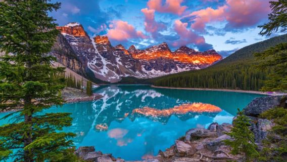 Kanada Canmore/Banff - Moraine Gölü Gün Doğumu Turu İngilizce Grup